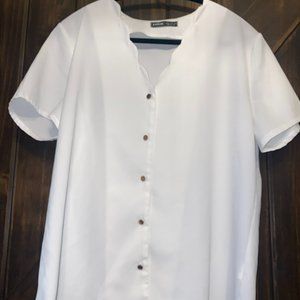 Women's White Blouse